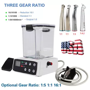 Dental LED Electric Motor Micromotor /1:1 /1:5 /1:4.2 Handpiece For Practice USA - Bild 1 von 76