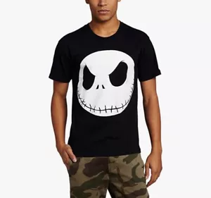 Disney Nightmare Before Christmas Jack Skellington schwarzes T-Shirt Angry Face XL - Bild 1 von 8