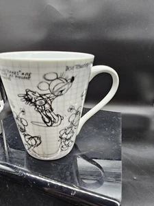 Disney Minnie Mouse Sketch Art Ceramic Coffee Mug Cup 2008 Don Towsley - Picture 1 of 4