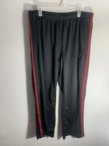 Pantalone Nike Uomo XL Nero Rosso Epico Allenamento Pista Allenamento Palestra Atletica - Foto 1 di 7