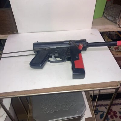 Ametralladora de juguete Mattel vintage enchufe naranja Foto 1 de 4