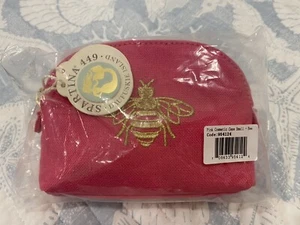 Spartina pink bee cosmetic case smal NWT - Picture 1 of 1