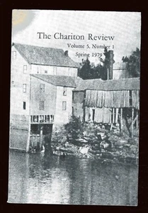 THE CHARITON REVIEW Spring 1979 Fiction & Poetry vintage journal Illustrations - Picture 1 of 3