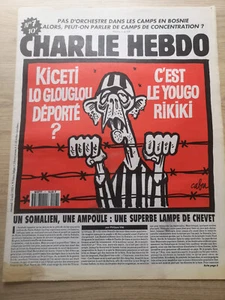 Charlie hebdo n°7 du 12/08/1992: Kiceti Lo Glouglou déporté - Photo 1/1
