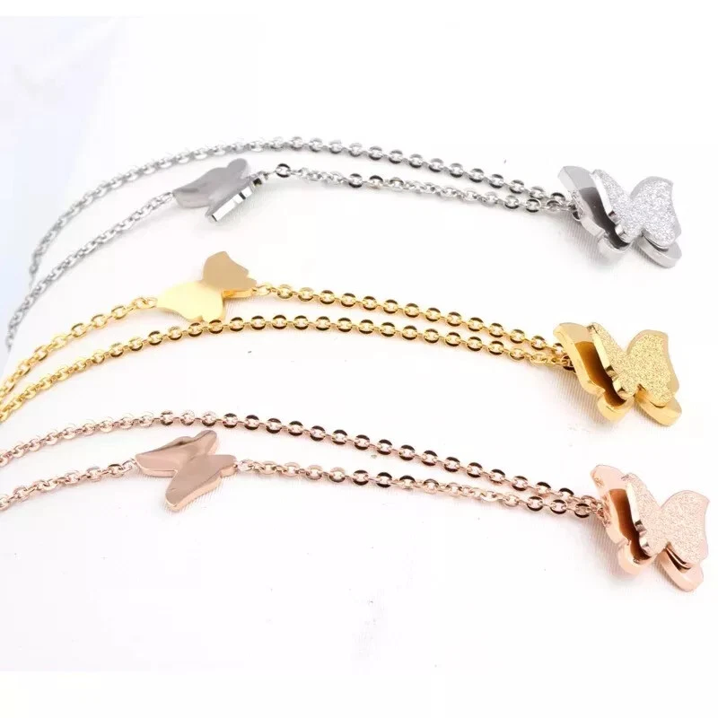 Colgante Mariposa Doble Capa Fiesta/Negocios Ropa Mujer. Foto 1 de 1