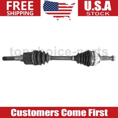 1 Front Left Driver Side CV Axle Shaft For 1995-2000 Ford Contour Auto Trans Foto 1 de 4