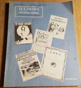 Pamphlet Illinois Historical Journal from Winter 1984, Condon, Flint, Regan - Bild 1 von 5