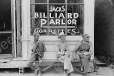 Jack's Billiard Parlor Iowa 1930s Classic 4 by 6 Reprint Photograph