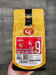 Huca Food - Con Chon Vang Vietnamese Weasel Ground Coffee - Kopi Luwak 500g - Picture 1 of 5