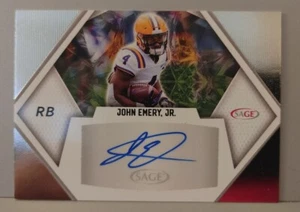 2023 SAGE HIT Autogramme John Emery, Jr. - Bild 1 von 2