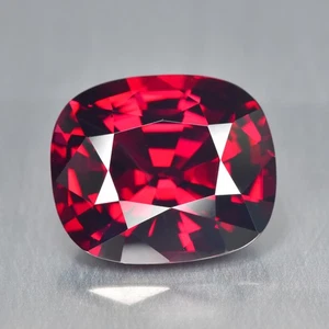 8.33Ct Cushion_Exceptional 100% Natural Reddish Pink Rhodolite Garnet _Tanzania - Picture 1 of 3