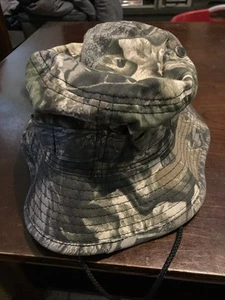 Camouflage Hunting Booney Hat L/XL With Lanyard - Picture 1 of 2