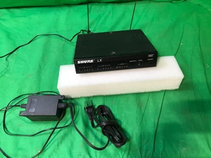 Shure LX4 206.000 MHz Wireless Receiver W/AC ADAPTER & ANTENNA - Picture 1 of 6