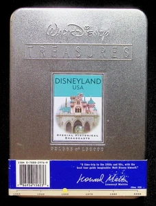 WALT DISNEY TREASURES: DISNEYLAND USA (DVD, Limited Tin) Historical Broadcasts - Foto 1 di 7