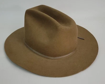 Vintage Sheplers Mustang Open Road Style Rancher Cowboy Western Hat Size 7 - Image 1 of 4