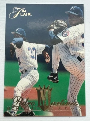 1994 Pedro Martinez Expos #193 Flair - NRMNT - Image 1 of 2