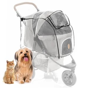 Protector de lluvia Zamboo para cochecito de perro TOGfit - capota de lluvia con ventana, ventilación - Imagen 1 de 7