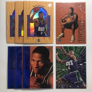 Ray Allen (8) PREMIUM ROOKIE RC SP CARD LOT UD3 SP Bucks Heat Celtics HOF NICE!! - Picture 1 of 5