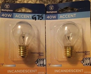 2 Westinghouse 40W Zwischensockel dimmbare Akzentleuchten - Bild 1 von 2