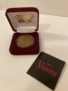 Moneda Conmemorativa Oficial Villanos Disney 1999 - Imagen 1 de 8