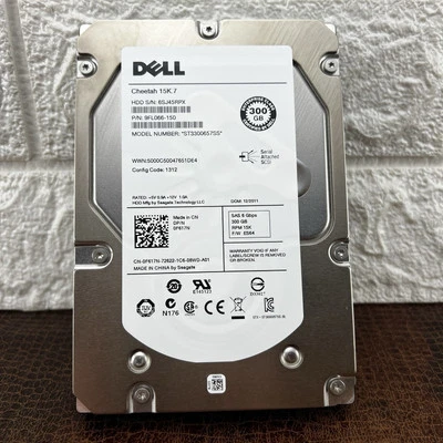Dell Seagate Cheetah 15K.7 ST3300657SS 300GB 15K RPM 6Gb/s 3.5" SAS Hard Drive - Image 1 of 4