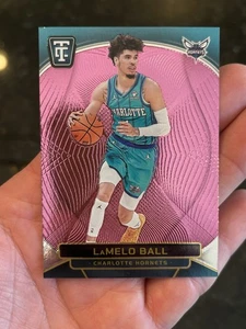 Espejo Panini 2024-25 totalmente certificado - bola LaMelo #117 rosa platino/125 - Imagen 1 de 2