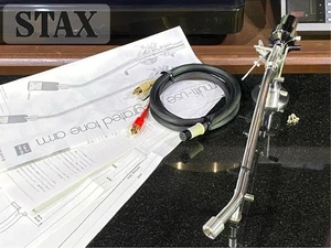 STAX UA-70 Long Tonearm Lightweight Design PHONO Cable Included - Picture 1 of 11
