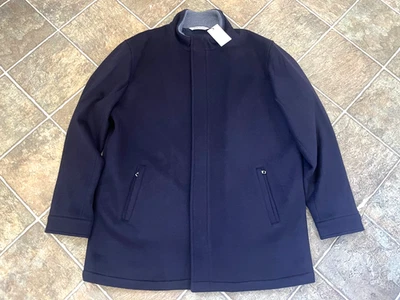 NUEVO CON ETIQUETAS $795.00 Peter Millar Crown Flex Fleece Abrigo de Ciudad Chaqueta Para Hombre XL Foto 1 de 4