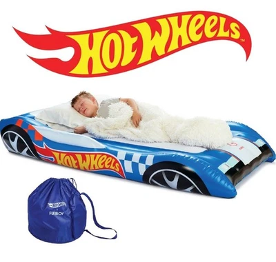 Hot Wheels & FUNBOY Kids Sleepover Bed & Air Mattress Brand New - Twin Size  - Image 1 of 4