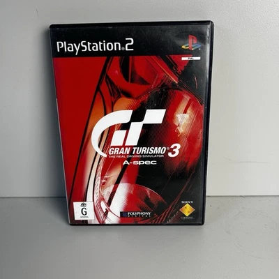 Playstation 2 Ps2 Grand Turismo 3 A Spec Black Case PAL - Image 1 of 2