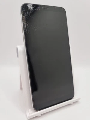 Smartphone LG Q6 Negro Desbloqueado 32GB 5.5" Android agrietado defectuoso #B Foto 1 de 4