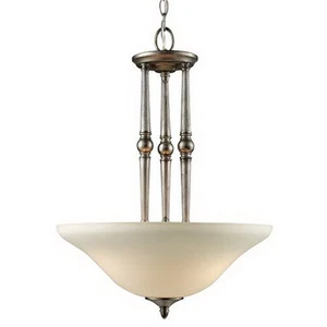 Antique Pewter 3 Light Chandelier/Pendant - Picture 1 of 1