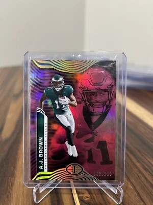 Aj Brown 2022 prizm illusions 3/399. #81. 🦅🦅 - Image 1 of 2