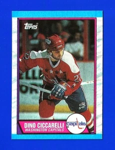 1989-90 Topps HOCKEY #41 DINO CICCARELLI NRMINT+ WASHINGTON CAPITALS (TM1) - Picture 1 of 2