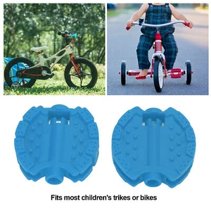 2 Pcs Children's Tricycle Pedal Pedal For Smoother Riding NIC - Picture 1 of 22