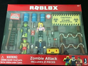 Zombie Roblox Tv Movie Video Game Action Figures For Sale Ebay - roblox zombie attack 21 piece playset brand new ebay