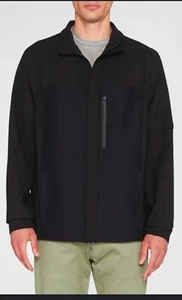 giorgio armani blouson Mixed Media jacket. Coat. NWT $2500. Size Italy 56 R. - Picture 1 of 12