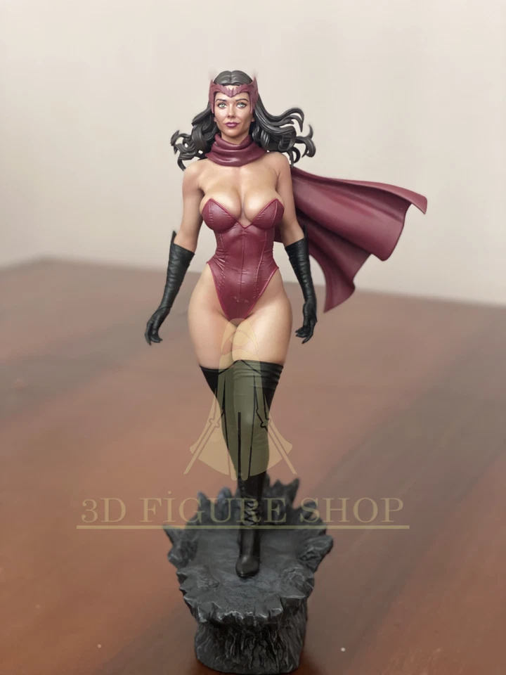 Bruja Escarlata 2 Leyendas Marvel 25cm Profesional Pintado Foto 1 de 3