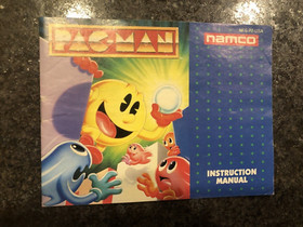 NAMCO PAC MAN PACMAN ORIGINAL INSTRUCTION MANUAL GAME BOOK NINTENDO NES HQ
