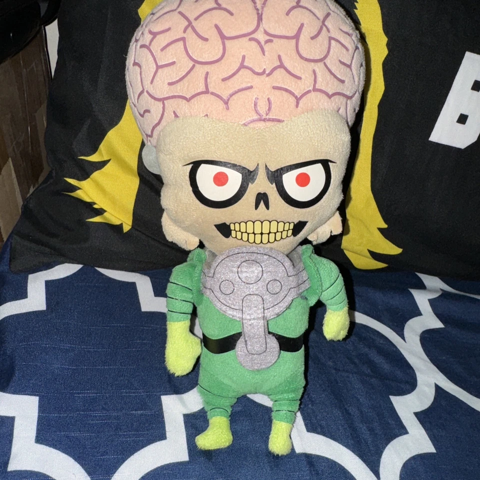 Peluche Mars Attacks Alien Mezco Topps 50 años de caos 10" de alto 2012 Foto 1 de 3