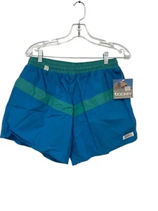 Jockey Vintage 90er Badeshort Badehose mittelblau grün Bademode 3,5" Schrittlänge Neu mit Etikett - Bild 1 von 7
