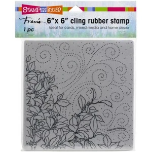 Stampendous Cling Stamps - Leafy Breeze - Picture 1 of 5