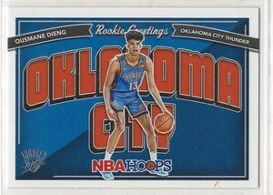 Ousmane Dieng 2022-23 Panini Hoops Rookie Greetings Insert Thunder No. 11 - Picture 1 of 1