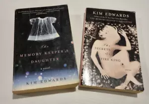 Kim Edwards Book Bundle x2 – The Memory Keeper’s Daughter & Secrets of a Fire Ki - Picture 1 of 9
