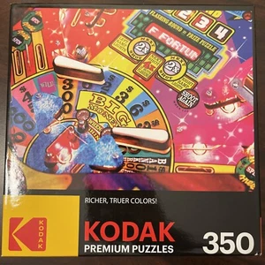 Totalmente Nuevo ""Rompecabezas Kodak Premium 350 Piezas"" (18""X24""-Divertido Juego de Pinball) - Imagen 1 de 4