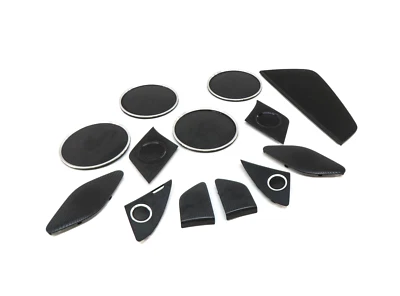 2014 AUDI Q5 (B8 8R) BANG & OLUFSEN AUDIO SPEAKER GRILLE TRIM COVER SET-13 - Image 1 of 4