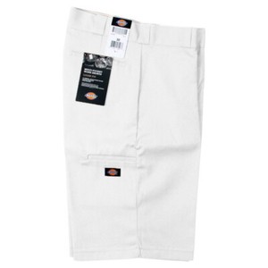 Las mejores ofertas en Pantalones cortos de poliéster blanco Dickies para  Hombres | eBay