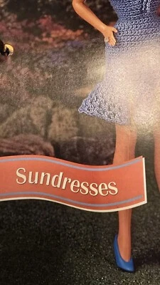 Annie's FASHION Doll CROCHET CLUB PATTERN Sundresses - Image 1 of 3