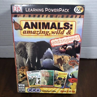 Animals: Amazing Wild & Endangered DK Learning PowerPack Windows 95/98/XP - Image 1 of 4