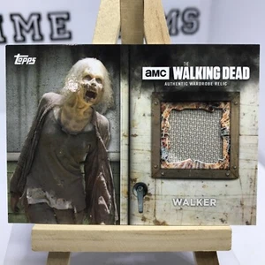 Walking Dead Season 6 Wardrobe Relic Walker~ Topps (NM-M) - Picture 1 of 7